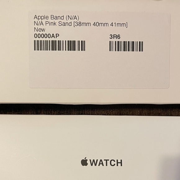 Apple Watch Sport Band Pink Sand (Long Strap Only) - Picture 2 of 2